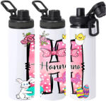 Deconline Crafts Egyedi neves húsvéti Kulacs 850 ml "Monogramos" HD (DO133009-850ML)