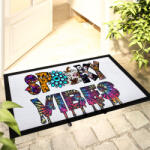 Deconline Crafts Halloweeni lábtörlő 40x60 cm Spooky vibes (DO69334-DOORMAT-60x40)