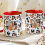 Deconline Crafts Őszi mintás bögre 3d Pufi hatású "Fall Vibes" red (DO126118-RED-MUG)