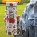 Deconline Crafts Prémium Karácsonyi termosz 600ml "Reszkessetek betörők gyűjtemény (DO129206-600ML)