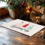 Deconline Crafts Karácsonyi mintás Szőnyeg, Lábtörlő 60X40 cm Egyedi felirattal, személyre szabható (DO129184-RUG-60x40)