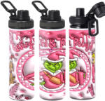 Deconline Crafts XL Grincs mintás Kulacs 850 ml "G&B" HD (DO129185-850ML)