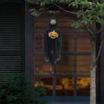 D&Design Akasztható Halloween csontváz tökkel a kezében, 62 cm (DD69665)