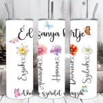 Deconline Crafts Egyedi neves Anyák napi Termosz "600ml "Anya kertje" HD (DO133006-600)