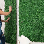 Decorand Zöld fal, buxus HD, élethű 40x60cm zöld toldható (DD54891)