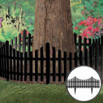 Bendrobe 10 db-os kerti ágyásszegély szett Classic fekete (11468J-10)