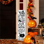 Deconline Crafts Halloweeni Tábla visszaszámlálós, Írható, 60 cm, akasztható (DO120028)