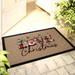 Deconline Crafts Karácsonyi mintás Lábtörlő 42x30 cm "Love Christmas" színes HD (DO129186-RUGMAT-42x30)