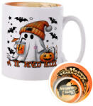 Deconline Crafts Személyre szabható Halloweeni bögre, cuki szellemes 300ml Mintás belsővel (DO69325-HW-MUG)