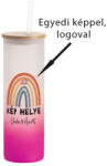 Bestsub Egyedi fényképes / logózott pohár, egyedi grafikával 600 ml lila átmenetes (EU-BN41F-600PR)