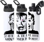 Deconline Crafts XL Egyedi feliratos Kulacs 850 ml "Reszkessetek Betörők Kevin" HD (DO129190-850ML)