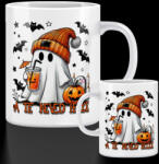 Deconline Crafts Személyre szabható Halloweeni bögre, cuki szellemes 300ml fehér (DO69325-CERAMIC-MUG)