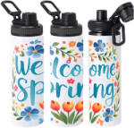 Deconline Crafts Húsvéti Kulacs 850 ml "Welcome Spring" HD (DO133004-850ML)