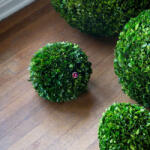 Decorand Selyemvirág Buxus gömb műanyag 18cm zöld (DD54887)