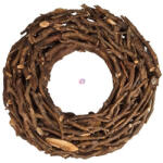 D&D Koszorú gallyakból fa 60x20 cm barna (DD68972)