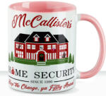 Deconline Crafts Karácsonyi bögre "Reszkessetek Betörők Kevin" pufi hatású rózsaszín bögre (DO129156-PINK-MUG)