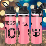 Deconline Crafts Prémium Inter Miami fém sportkulacs egyedi névvel 850 ml "Messi (DO69358-850)