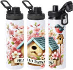 Deconline Crafts Egyedi feliratos húsvéti Kulacs 850 ml "Helló Tavasz" HD (DO133005-850ML)