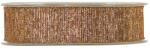 Decoration & Design Szalag textil 25mmx15m bronz fényes dekorációs kiegészítő (PV3744M05)
