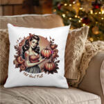 Deconline Crafts Őszi mintás Párnahuzat ""Hot Girl Fall" 40x40 cm (DO126178-1-PILLOW)