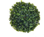 D&Design Selyemvirág Buxus gömb műanyag 12cm zöld őszi dísz (DD54885)