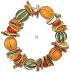 D&D Adventi vásári koszorú válogatás citrusokkal. fahéjjal, paprikával illatosítónak 26 cm (282227)