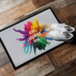 Deconline Crafts Prémium egyedi Lábtörlő logóval, fényképpel HD minőség, 60x40 cm (DO59322-60x40)