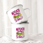 Deconline Crafts Grincs Halloweeni FÉM bögre, "Girl Grinch Squad" 360ml (DO59417-ALU-MUG)