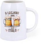 Deconline Crafts Sörös korsó 700 ML egyedi névvel "Legjobb apa (DO69366-BEERMUG-700)