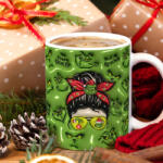 Deconline Crafts Grincses karácsonyi bögre "Grincs Mama (DO129163-Ceramic-Mug)