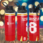 Deconline Crafts Prémium Liverpool fém sportkulacs egyedi névvel 850 ml "Home kit (DO69356-850)