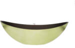 Decoration & Design Csónak alakú kaspó műanyag 39x12x13cm zöld - DD57733 (DD57733)
