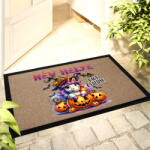 Deconline Crafts Egyedi neves Halloweeni Halloweeni lábtörlő 40x60 cm Cuki Unikornisos, személyre szabható (DO126188-DOORMAT-60x40)