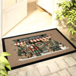 Deconline Crafts Karácsonyi mintás Lábtörlő 60x40 cm "Diótörős - Boldog Karácsonyt" színes HD (do129215-DOORMAT-60x40)