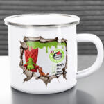 Deconline Crafts Grincs Fém bögre "Merry Grinchmas" 360 ml (DO129210-ALU-MUG)
