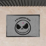 Deconline Crafts Halloweeni Lábtörlő "Jack" személyre szabható 60x40 cm szürke (DO120040)