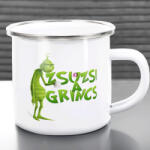 Deconline Crafts Egyedi feliratos Fém bögre "XY a Grincs" 360 ml (DO129219-ALU-MUG)