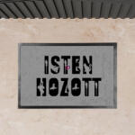 Deconline Crafts Halloweeni Lábtörlő Egyedi Felirattal 60x40 cm szürke (DO120042)