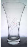 D&D Üveg váza swarovski dísszel 250mm átlátszó Luxury (8588006068252)