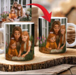 Deconline Crafts Egyedi grafikás bögre Fényképből Mesefigurák Személyre szabható, fehér, kerámia (DO133012-CERAMIC-MUG)