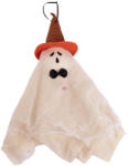 QX-IMP Akasztható Halloween szellem kalapban 45 cm (074048)