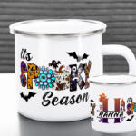 Deconline Crafts Személyre szabható Halloweeni FÉM bögre, Spooky season 360ml (DO69332-ALU-MUG)