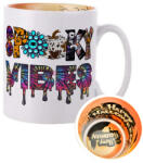 Deconline Crafts Halloweeni bögre, Spooky vibes 300ml Mintás belsővel A te neveddel (DO69334-HW-MUG)