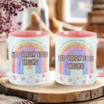 Deconline Crafts Egyedi fényképes Ajándék bögre 300 ml rózsaszín (DO133043-PINK-MUG)