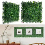 Decorand Buxus zöld fal 25x25cm négyzet (DD38457)