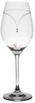 D&D Kristály pohár swarovski dísszel bor 360ml átlátszó 6 db-os (8588006988390)