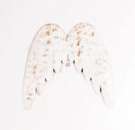 QX-IMP Angyalszárny karácsonyfadísz 8 cm fehér, fém (061341)