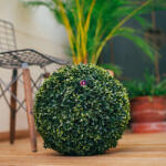 Decorand Selyemvirág Buxus gömb műanyag 22cm zöld (DD54888)