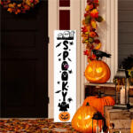 Deconline Crafts Halloweeni Tábla "Spooky" felirattal, 60 cm, akasztható (DO120025)