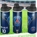 Deconline Crafts PSG fém kulacs egyedi névvel és számmal 750 ml "ZIPPER (DO69360-PSG-BOTTLE-750)